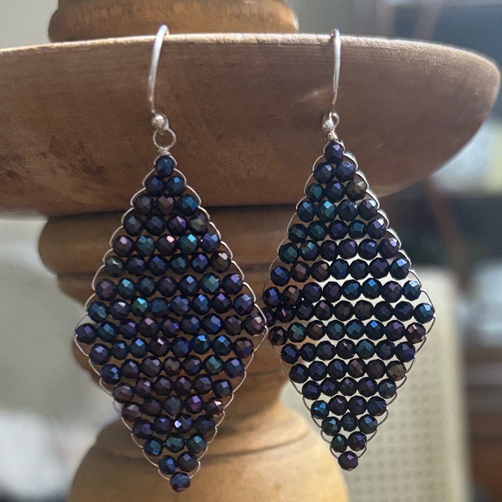 JTV Multicolor Beaded Earrings